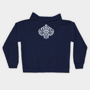 Labyrinth Damask Kids Hoodie